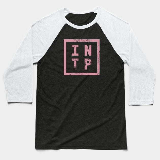 INTP Introvert Personality Type Baseball T-Shirt by Commykaze